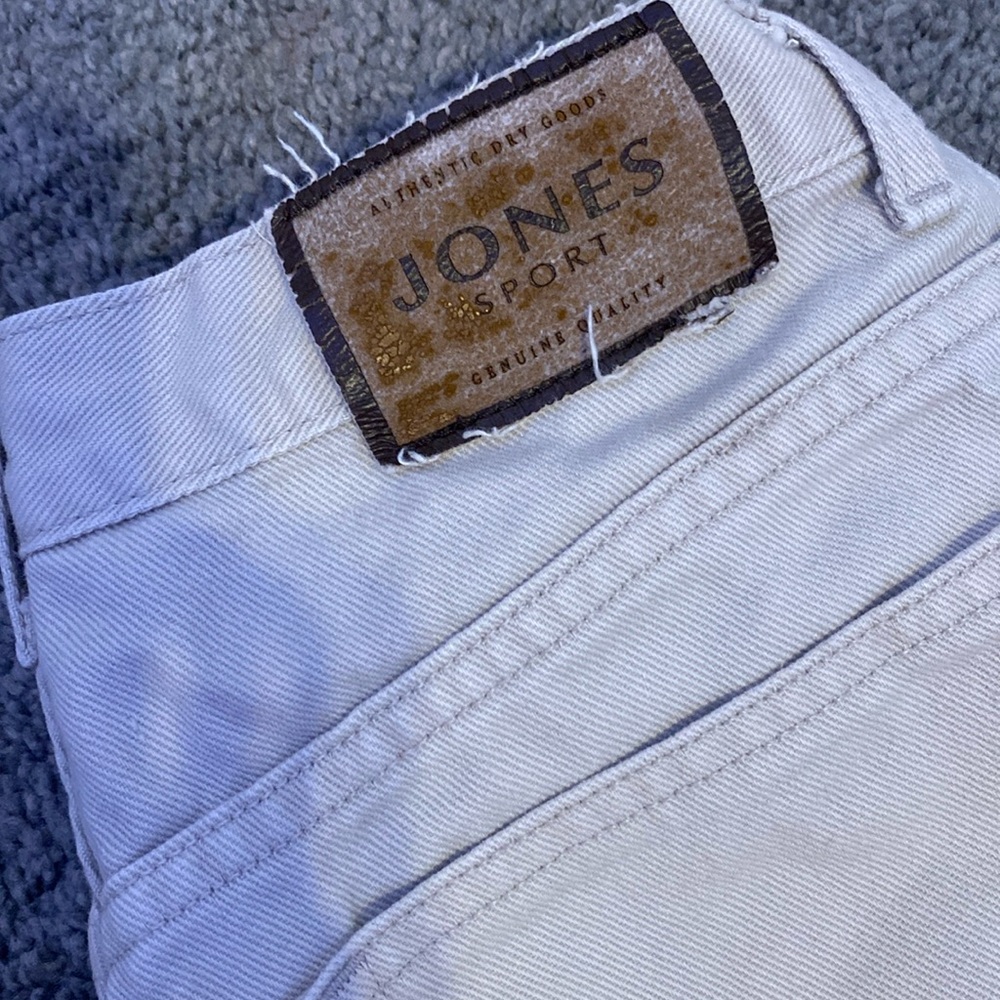 Jones Sport straight leg jeans.
